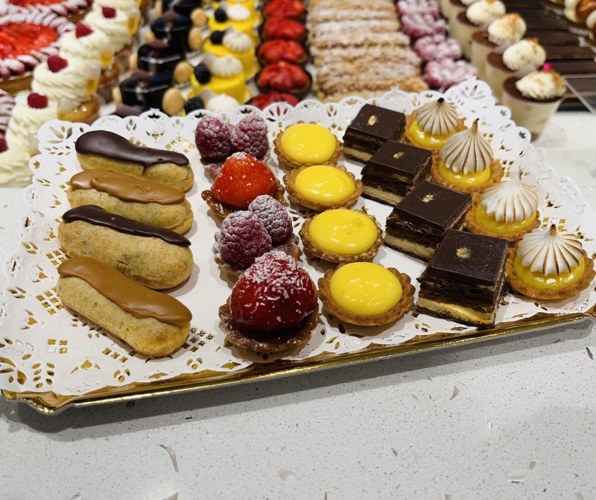 Petits fours frais sucrés